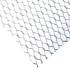 Flat diamond metal lath without paper