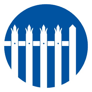 Palisade Security Fencing Icon